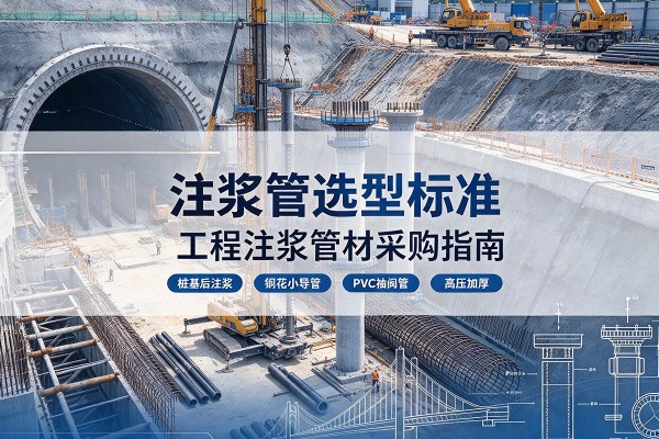 攸县注浆管选型标准