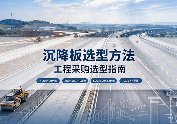 攸县沉降板选择方法